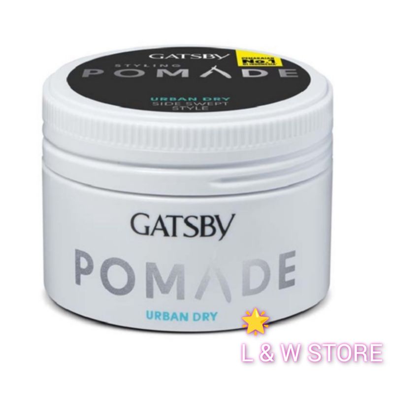 Gatsby Hair Styling Pomade 30gr | 75 gr/ Gatsby Pomade Rambut