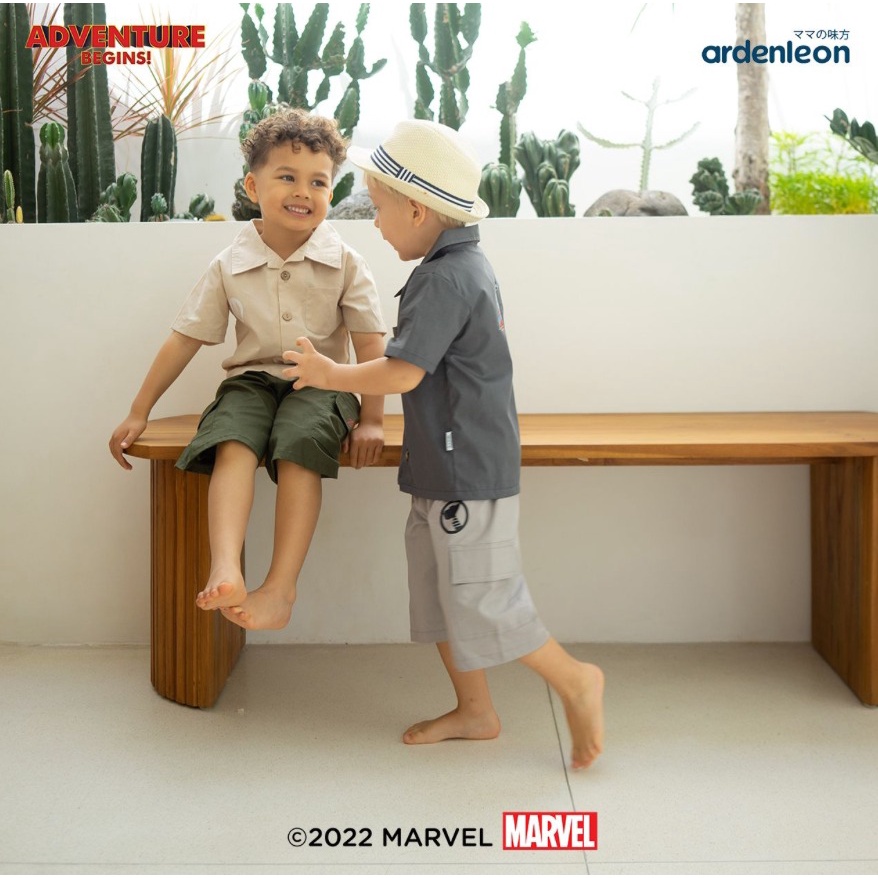 Ardenleon Marvel Avengers Boys Cargo Short Pants