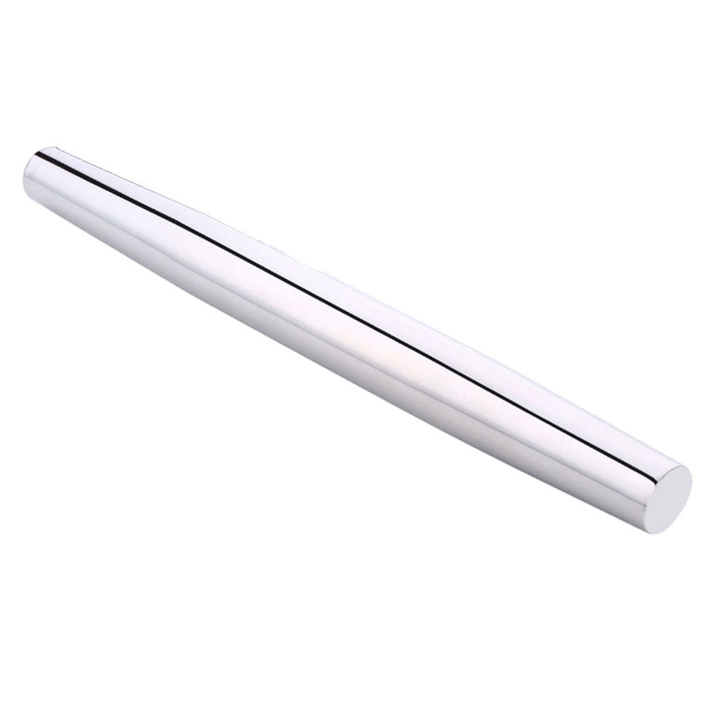 [TOSERBA_EMAK] - Roller Adonan Kue Rolling Pin Pastry Dough Baking Tool - JJ3874 - Silver