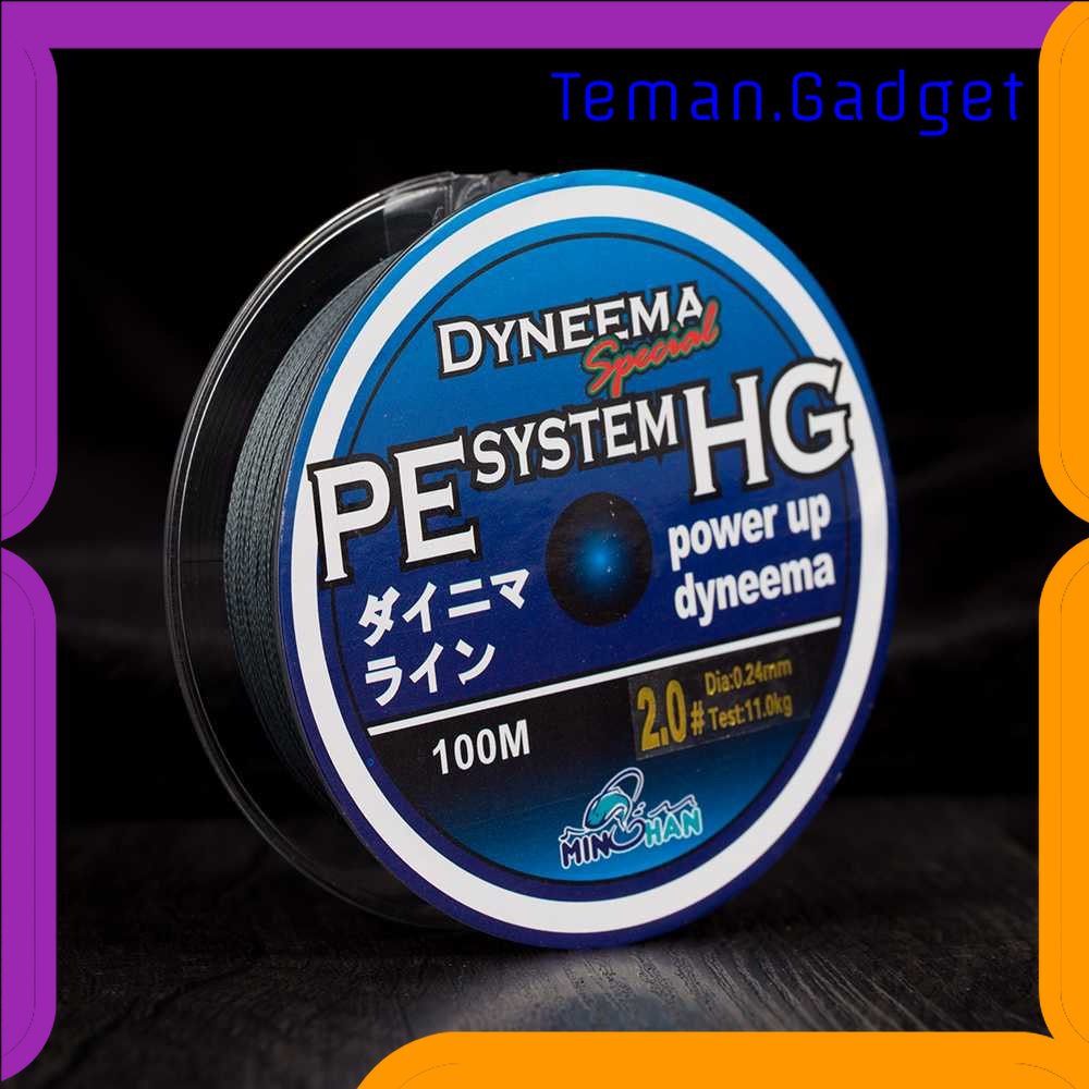 TG-PCN DYNAEMA Senar Benang Tali Pancing Power Up Braid 100 Meter - FM10