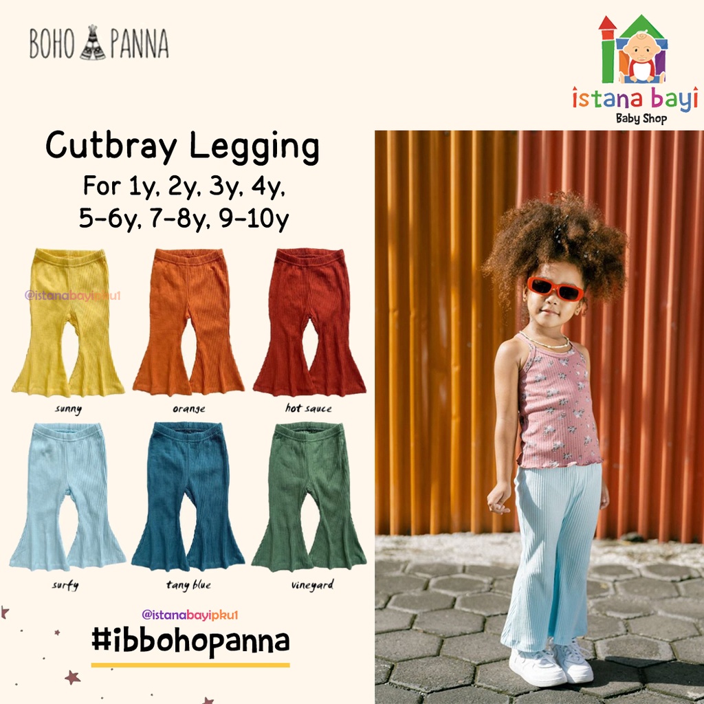 BOHOPANNA - CUTBRAY LEGGING - LEGGING ANAK