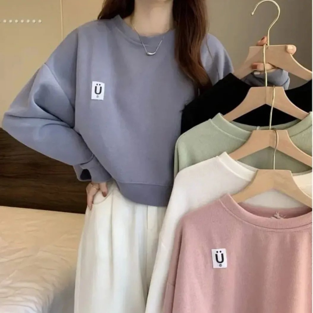 YOONA SWEATER OVERSIZE FLEECE PREMIUM SWEATER CASUAL KOREAN STYLE