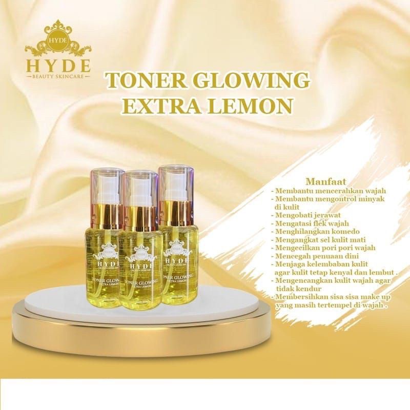 [HYDE] Toner Glowing Extra Lemon - Toner Hyde Beauty Skincare - Toner Glowing - Toner Lemon - Toner 