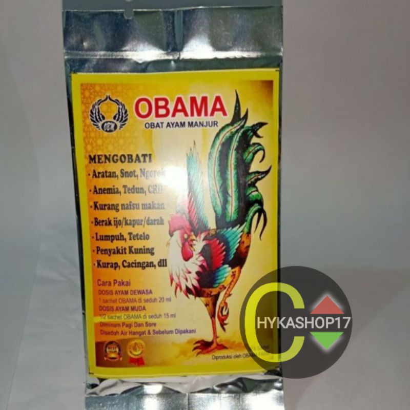 OBAMA OBAT AYAM MANJUR