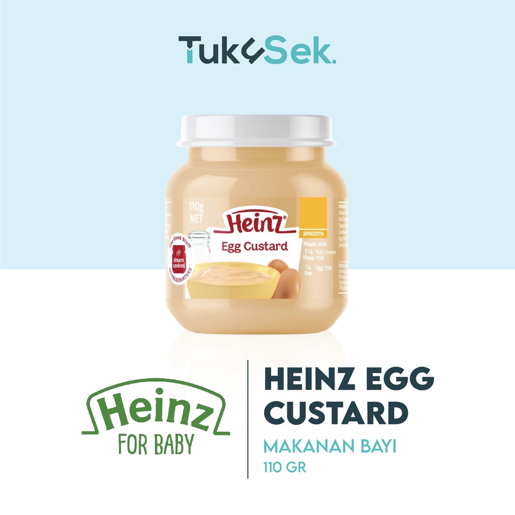 Tukusek HEINZ Egg Custard 110 Gr