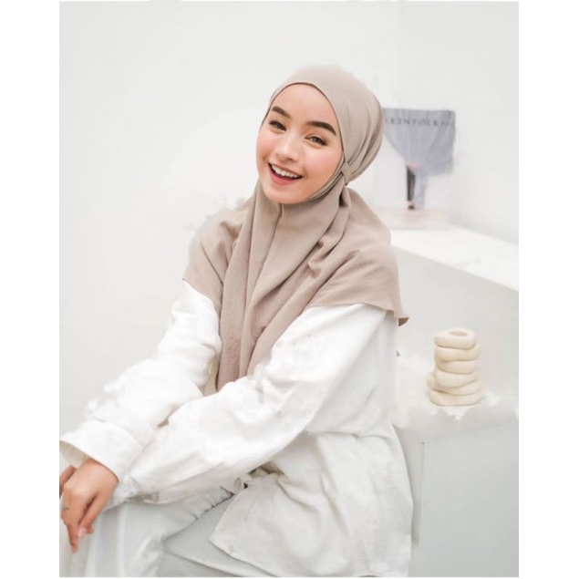 Bergo Crinkle Airflow | Bergo Cutton Airflow Crinkle | Hijab Bergo Crinkle