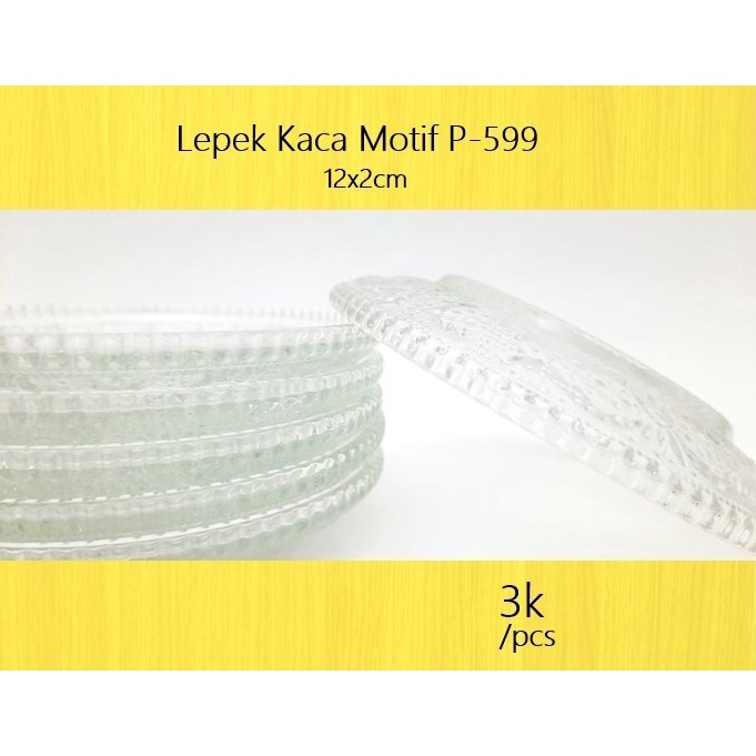 [1 lusinn/ 12pcs ] Lepek Kaca Motif P-599 Uk.12cm