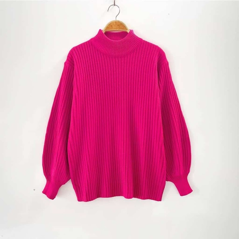 Milana Top - Sweater Rajut Wanita Tebal