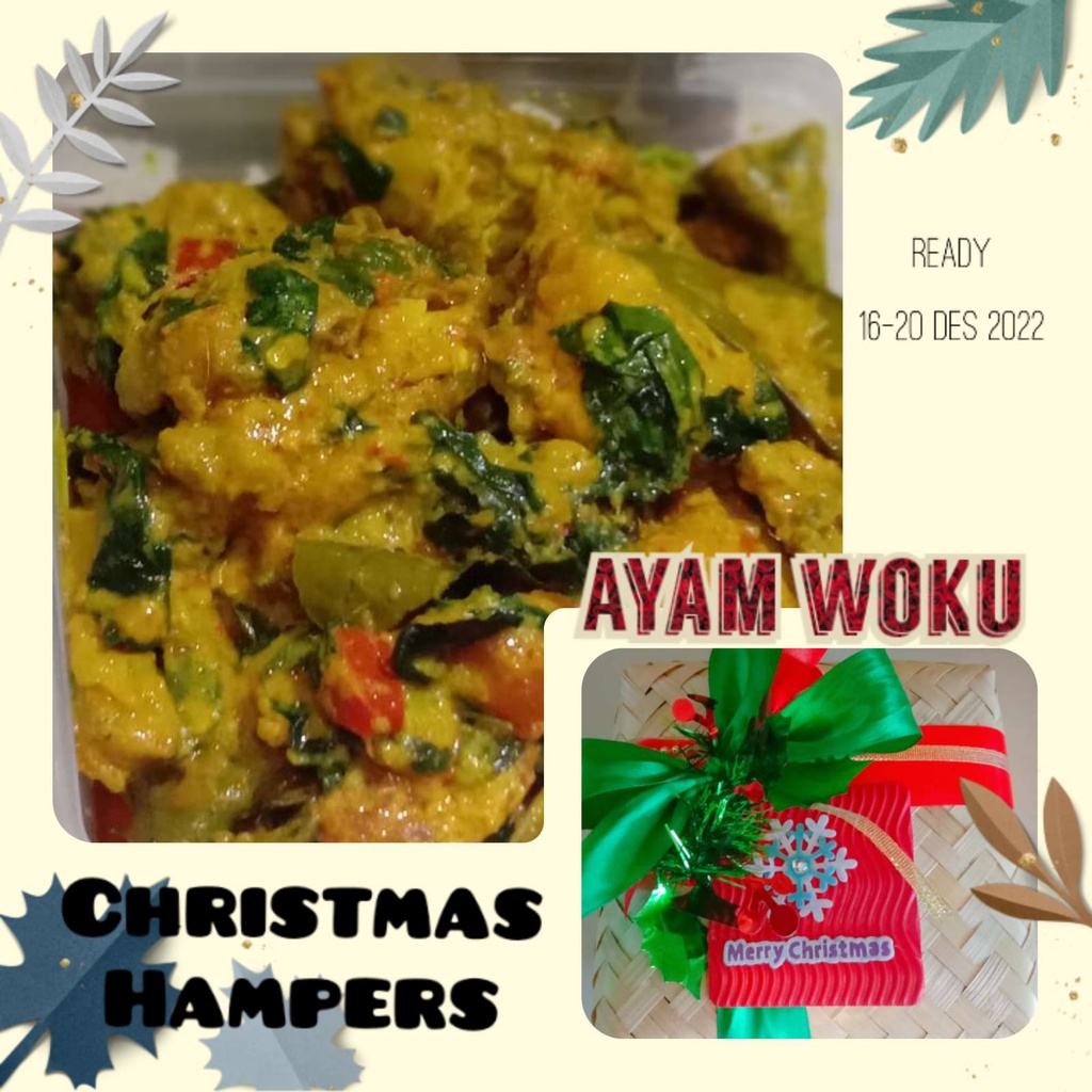 

Ayam Woku 10 Potong Untuk Hampers Natal. khusus Bandung area