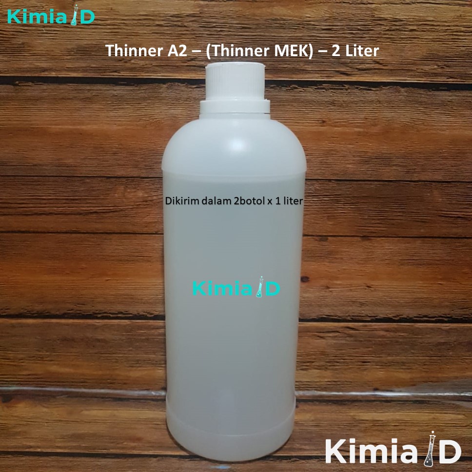 Thinner A2 2 Liter A2 2 Liter Solvent 2 Liter Tiner A2 Pelarut 2 Liter