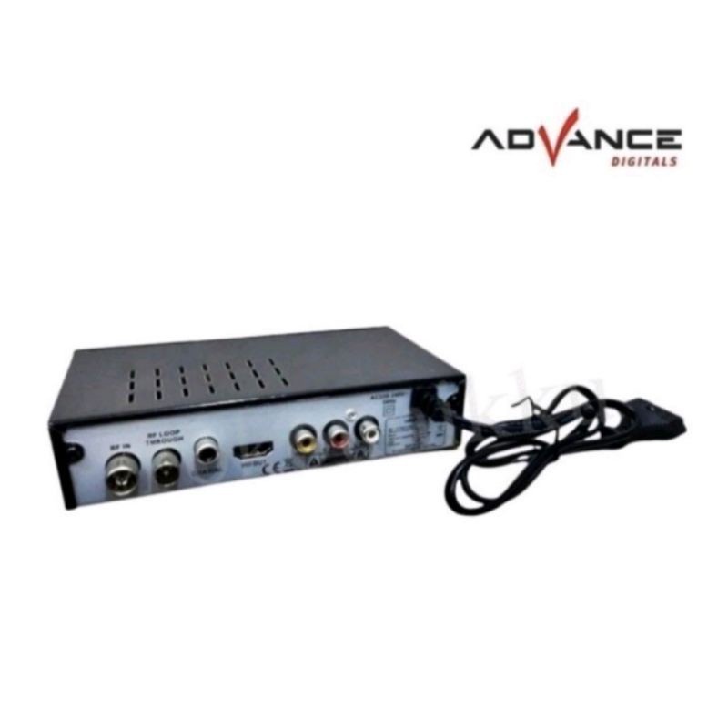 SET TOP BOX ADVANCE STB-A02 DVB-T2 RECEIVER TV DIGITAL DVBT2 STB ADVANCE