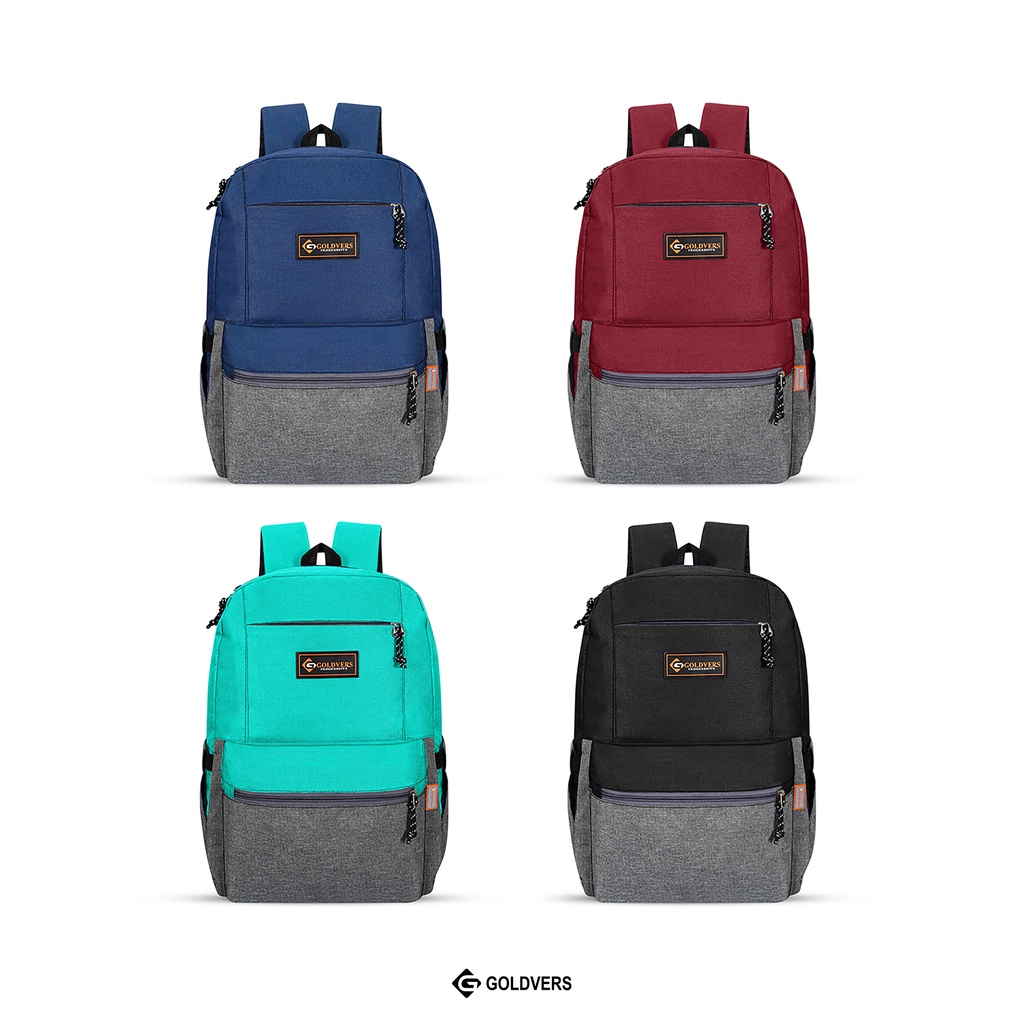 Tas Ransel Sekolah Pria Wanita SD SMP SMA Ransel POLO GOLDVERS 16 Inch + FREE RAINCOVER + BISA COD