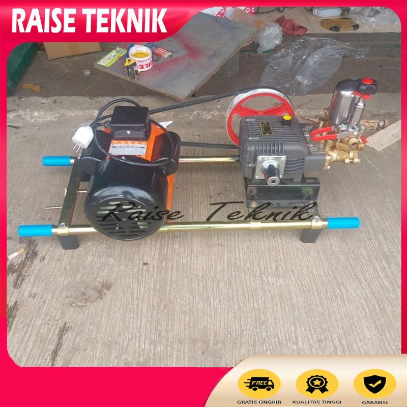 MESIN CUCI STEAM MOTOR MOBIL DINAMO 2HP + STEAM FIRMAN FPS22 - DINAMO 2 HP
