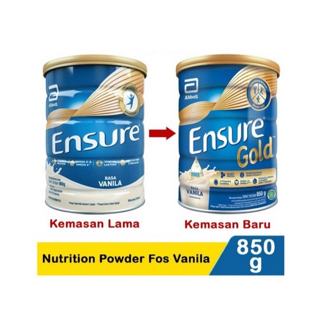 ENSURE VANILLA 850 GR COKLAT KEMASAN BARU