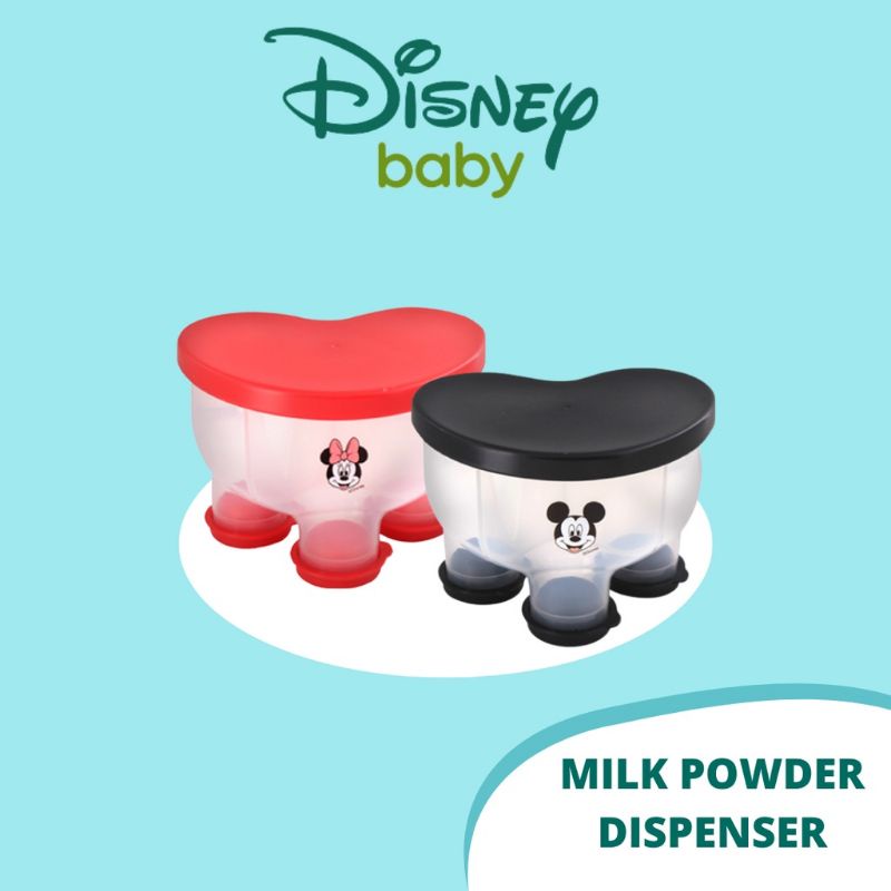 Lusty Bunny Disney Milk Powder Dispenser DMM7011 - Lustybunny Wadah Tempat Susu Formula Bubuk Bayi - Milk Container Baby Micky Minne