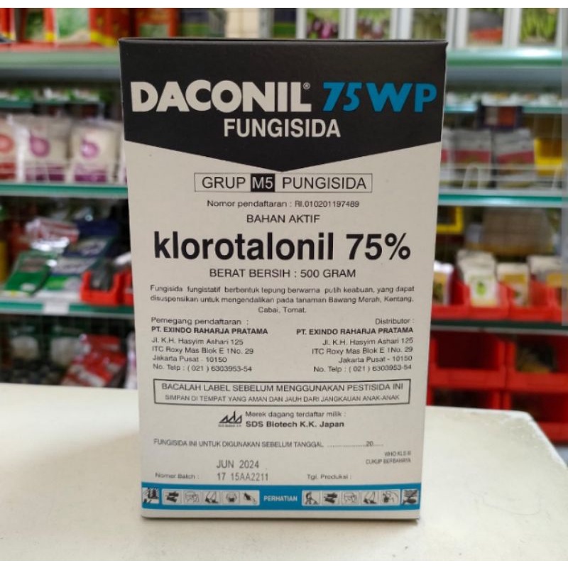 Daconil 75wp 500gram
