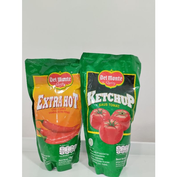 

del monte saus/saus del monte/saus cabai extra hot/saus tomat