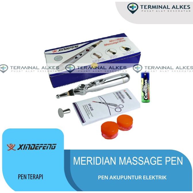 MERIDIAN MASSAGE PEN / PEN AKUPUNTUR ELEKTRIK / PEN TERAPI XINDEFENG