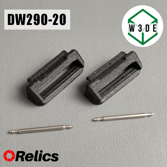 Adapter untuk Casio DW290 DW-290 ke Strap NATO by W3DE