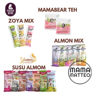 Image of [SACHET ECER] MAMABEAR Zoya Mix MAMA BEAR Almon Mix Pelancar Asi Booster Zoyamix Teh / YUMMYS Almom Bandung
