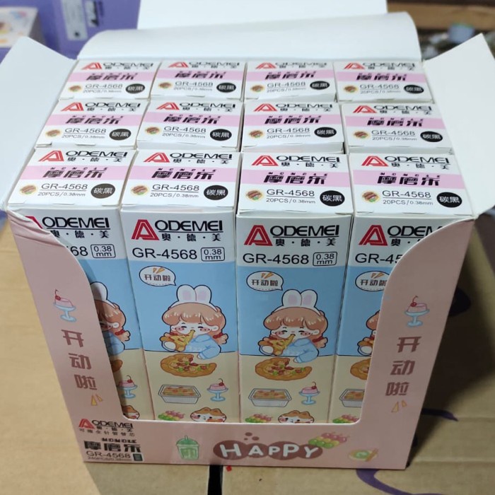 

isi gel pen hapus motif happy isi 20 pc NUSL