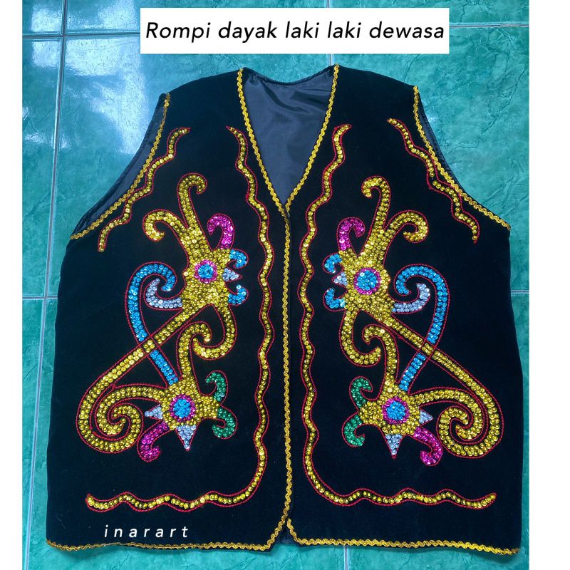 ROMPI DAYAK LAKI LAKI DEWASA