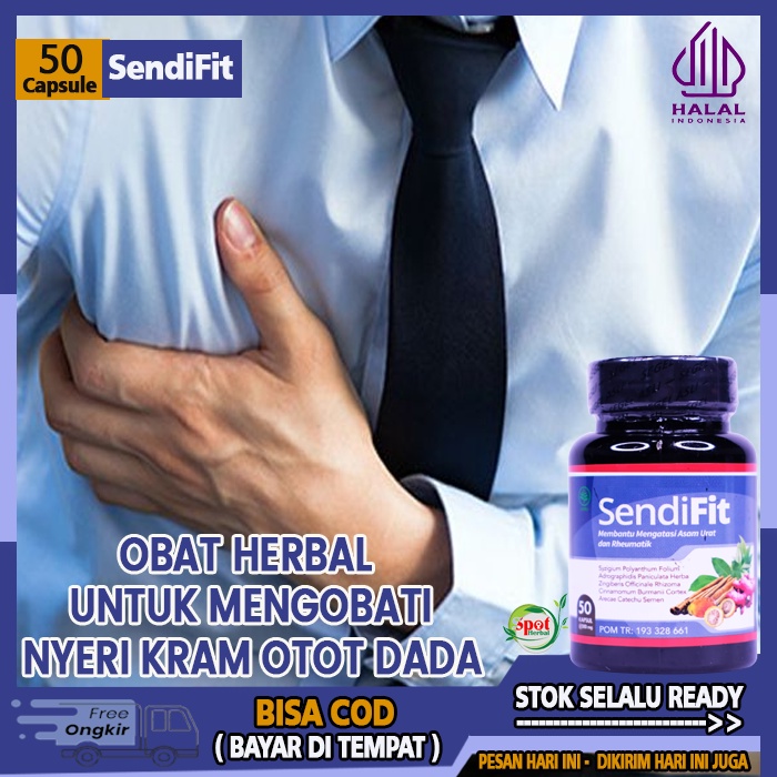 Jual Obat Otot Dada Kram Sakit, Sendi Fit Obat Kram Otot Dada, Obat ...