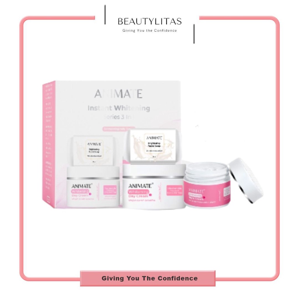 ANIMATE Instant Whitening Series 3in1 (FREE BOX)