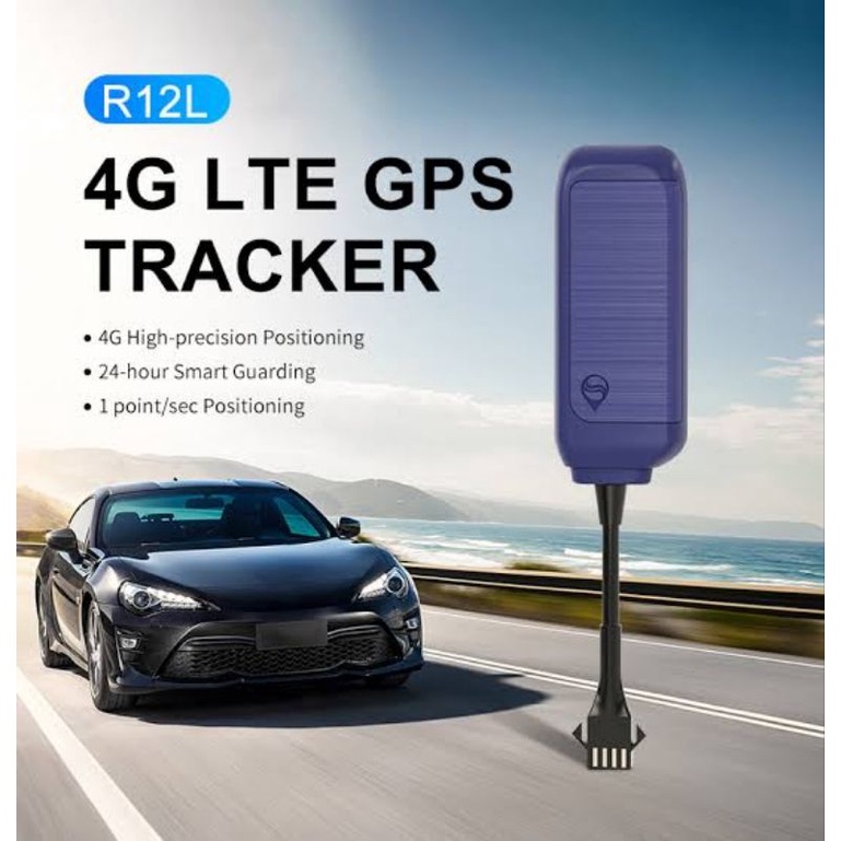 GPS TRACKER 4G LTE R12L MODEL TERBARUKAN BONUS APLIKASI