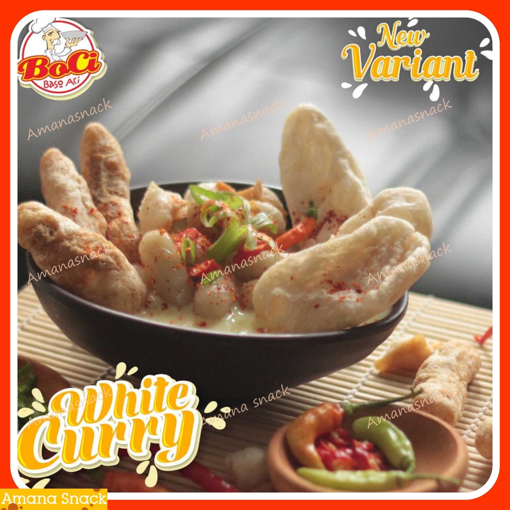 BOCI White Curry gurih dan pedas