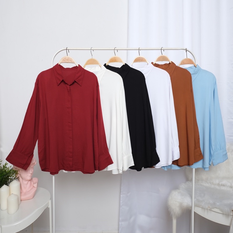 GIOVANI SHIRT RAYON TWILL