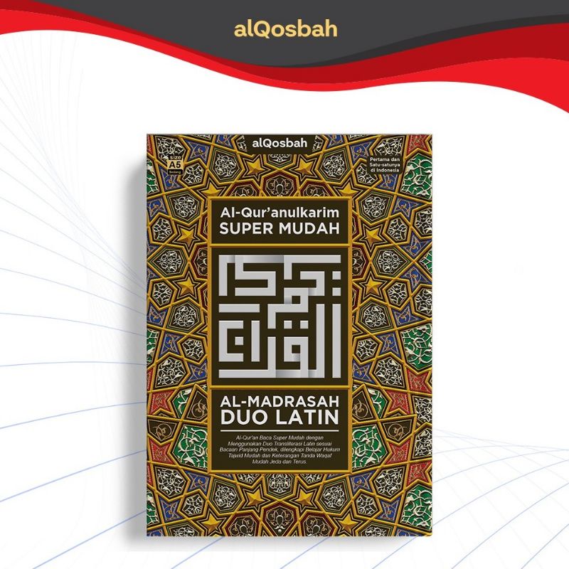 Mushaf Al Qur'an Almadrasah Duo Latin Terjemahan Terjemah Perkata Tajwid Warna Murah