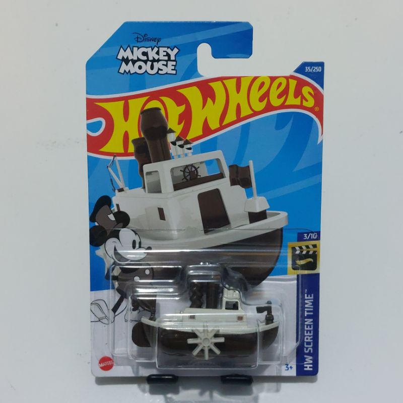 Hot Wheels Murah Disney Steamboat Mickey Mouse HW Screen Time