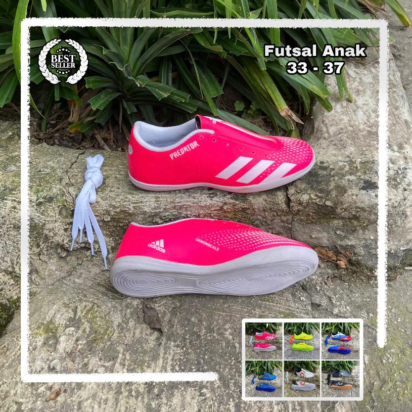 Sepatu Futsal Anak SD SMP Adidas Predator Size 33-37