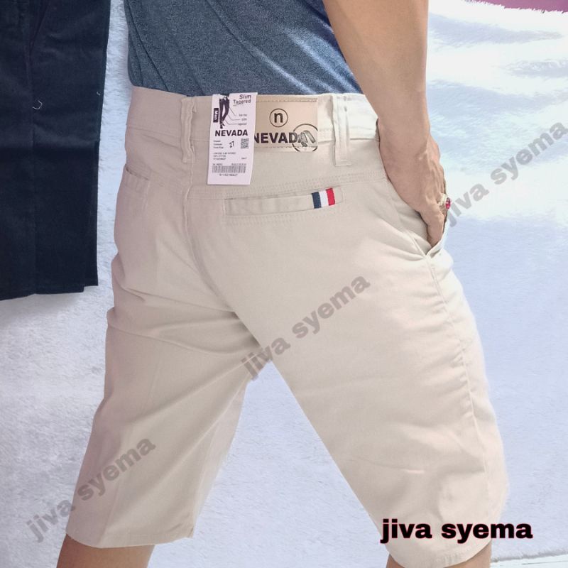 Celana pendek chinos Pria chino Slimfit Cowok Dewasa