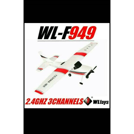 Promo Rc Plane Rc Pesawat Cessna-182 Cesna Wltoys F949 F 949 Fixed Wings