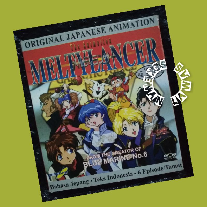 VCD Anime Meltylancer /Teks Indonesia /3 Disc (Mulus)