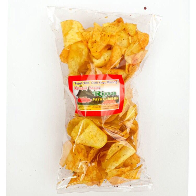 

SANJAI KERUPUK TALAS BUMBU KUNING RENYAH DAN GURIH 250g KHAS MINANG