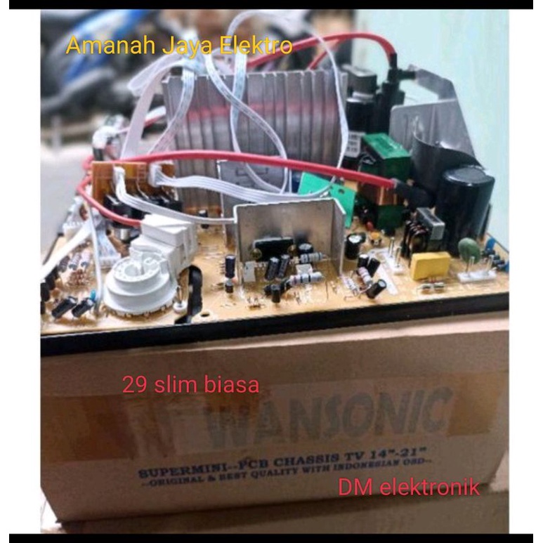 mesin TV 29 inch slim biasa