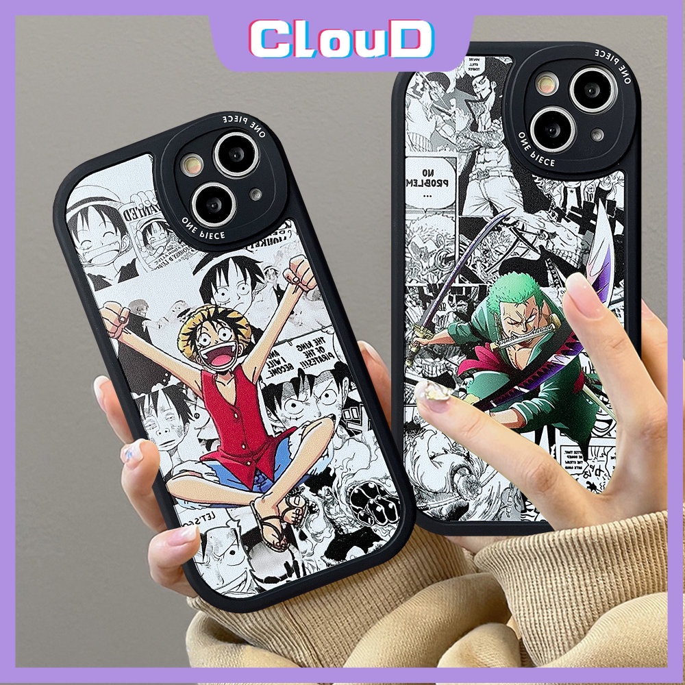 Soft Case Motif Anime One Piece Untuk Redmi 9A 10 9 10A 10C 9T 9C Note 11 11s Note 11Pro Note 9 10 Pro Max Plus Note 10s 10 8 8Pro 9Pro 9x 12 11Lite Casing Belakang Untuk Iphone