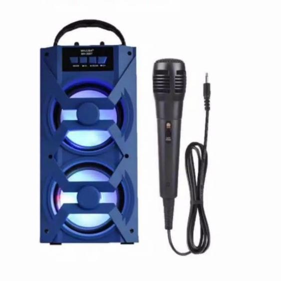 Speaker Bluetooth MH 36BT Bonus Mic/Speaker Karaoke MH-36BT SUPER BASS