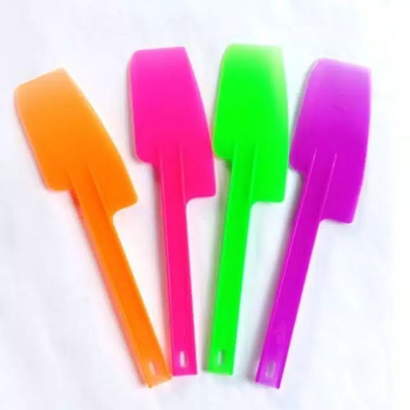 BLS023 Spatula Plastik Warna Warni