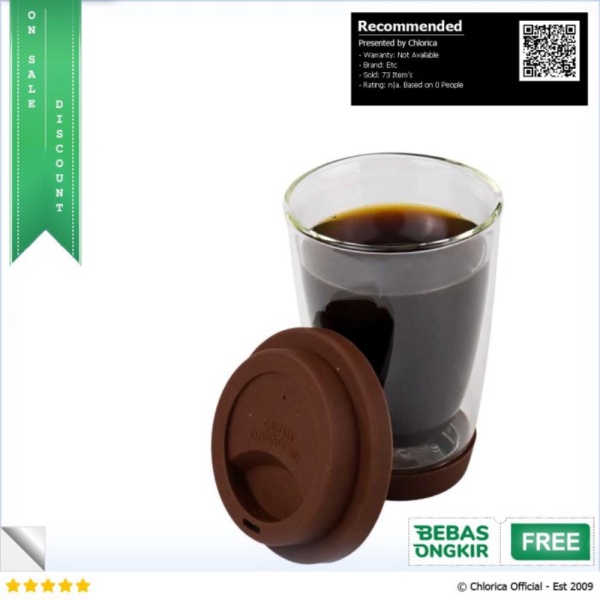 

Dijual JANKNG Gelas Mug Kopi Anti Panas Double Wall Glass 350ml - XLSC-002 - Coklat Etc Diskon