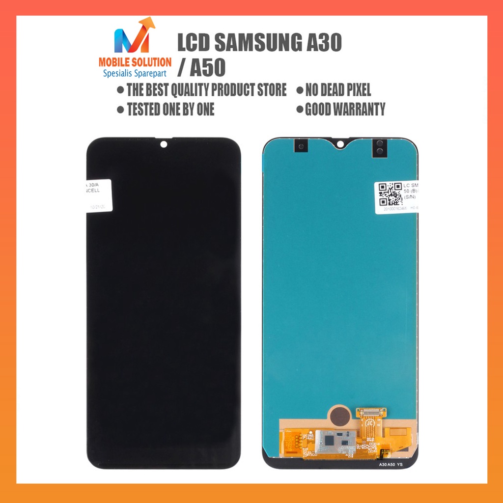 Grosir LCD Samsung A30/A50 Original 100%  Fullset Touchscreen Garansi 1 Bulan + Packing /Bubble