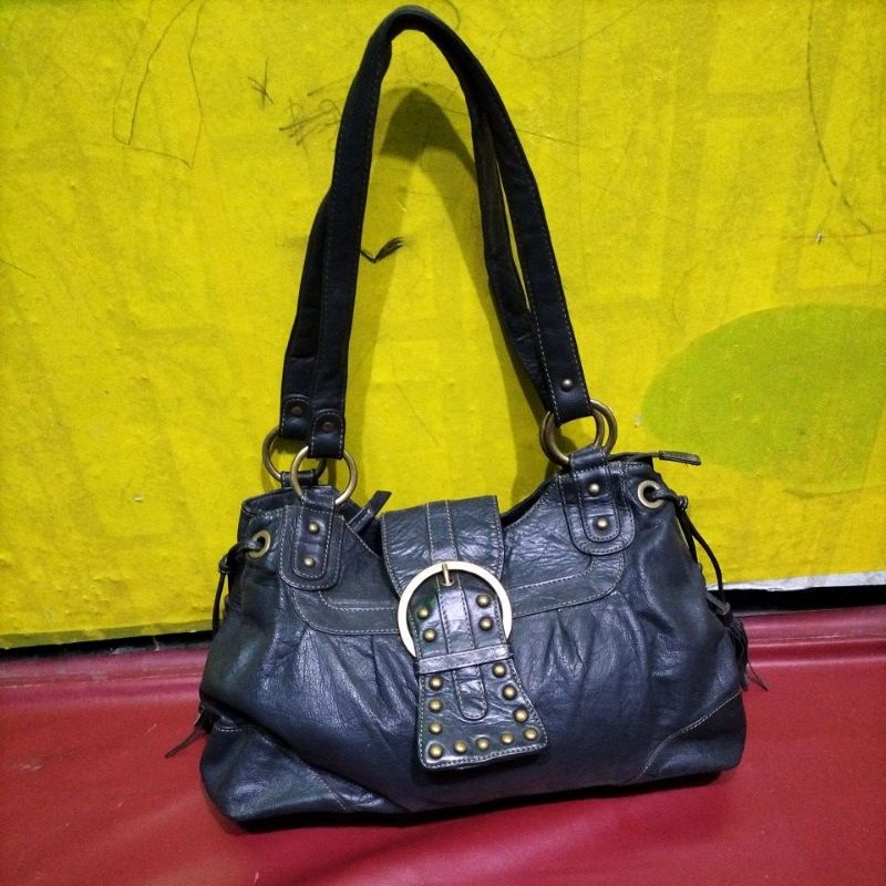 tas solder kulit asli brand renoma Paris