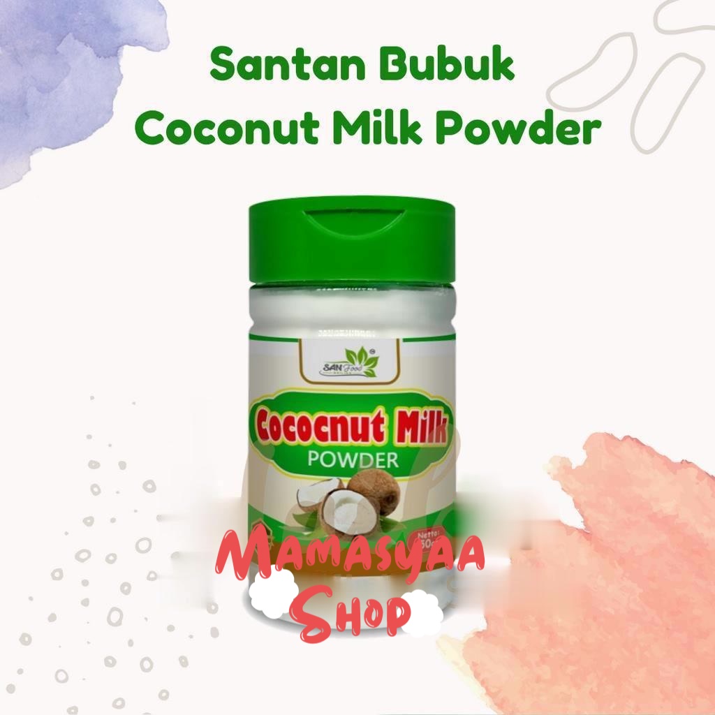 

Santan Bubuk 50 gr / Coconut Milk Powder Sanfood