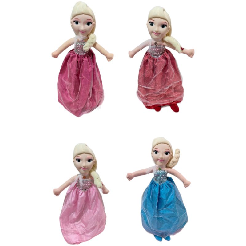 Boneka Frozen Elsa Muka Karet T:60 cm Dijamin Berkualitas SNI Mainan Anak Perempuan/Mewah