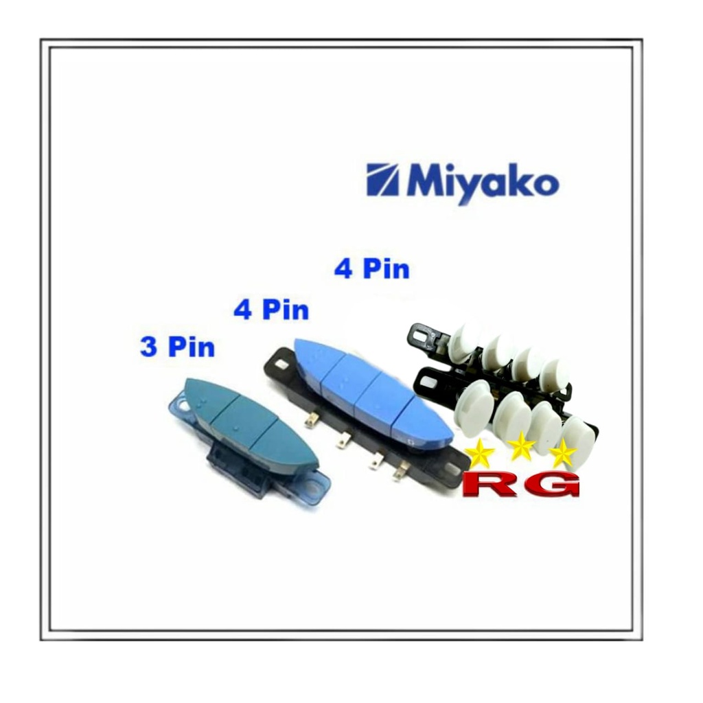 Jual SWITCH / SAKLAR KIPAS ANGIN MODEL MIYAKO ORIGINAL 3 PIN,4 PIN