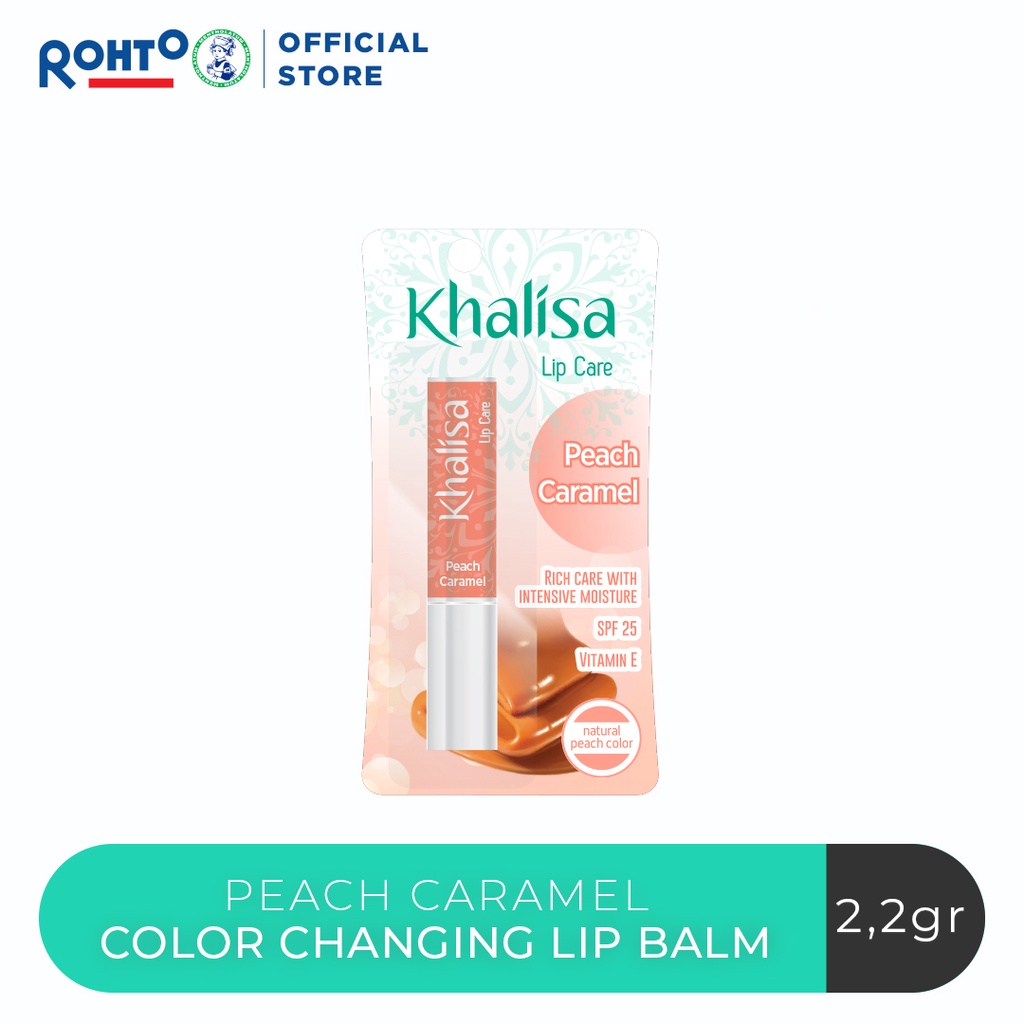 Khalisa Lip Balm Peach Caramel