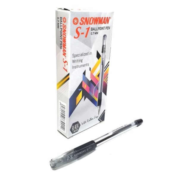 

YIN (12pcs) PEN PULPEN SNOWMAN S1 SEMI GEL 0.7mm